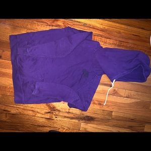 Nike hoodie purple women